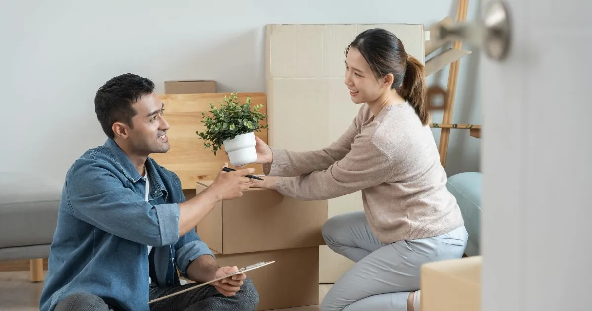 A Couple In Their New Home A Couple In Their New Home