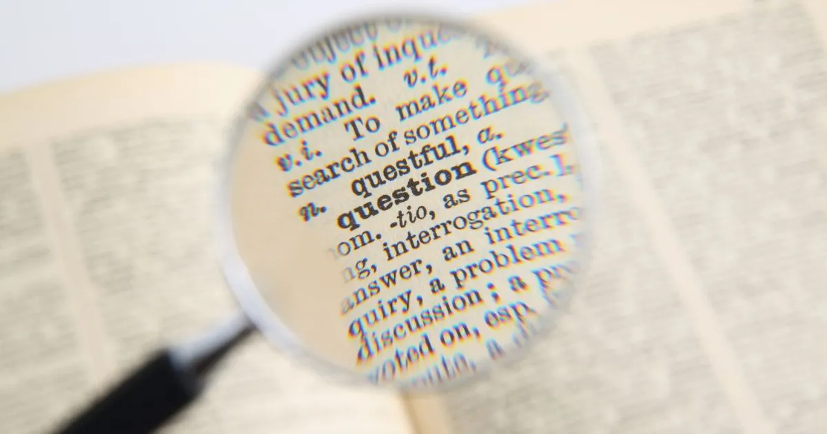 A Man Searching For Questions Using A Mirror A Man Searching For Questions Using A Mirror