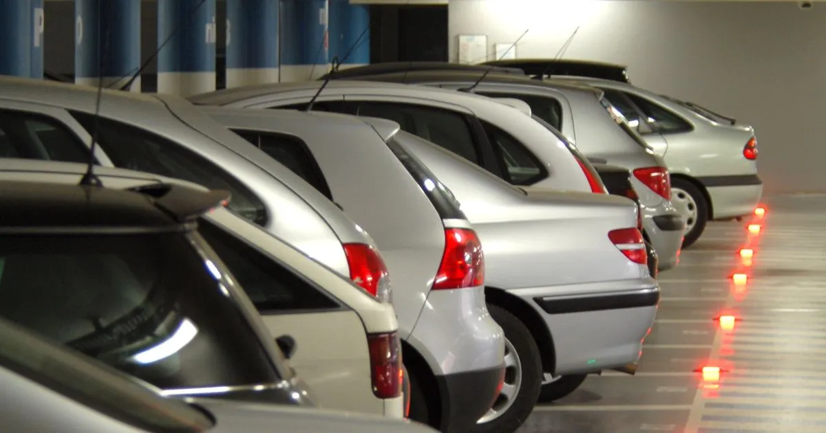 A Secure Parking Garage Of A Residential Complex A Secure Parking Garage Of A Residential Complex