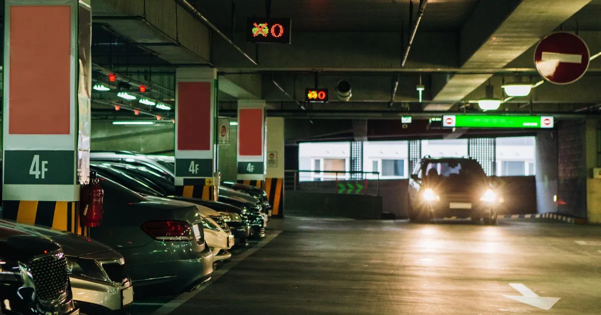 A Smart Ai Equipped Covered Car Park A Smart Ai Equipped Covered Car Park