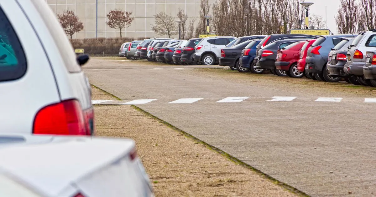 An Open Parking Lot Near A Major Airport In Australia An Open Parking Lot Near A Major Airport In Australia