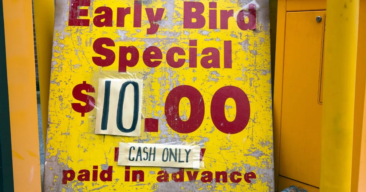 Early Bird Parking Deals How Discounts Drive Business And Customer Savings