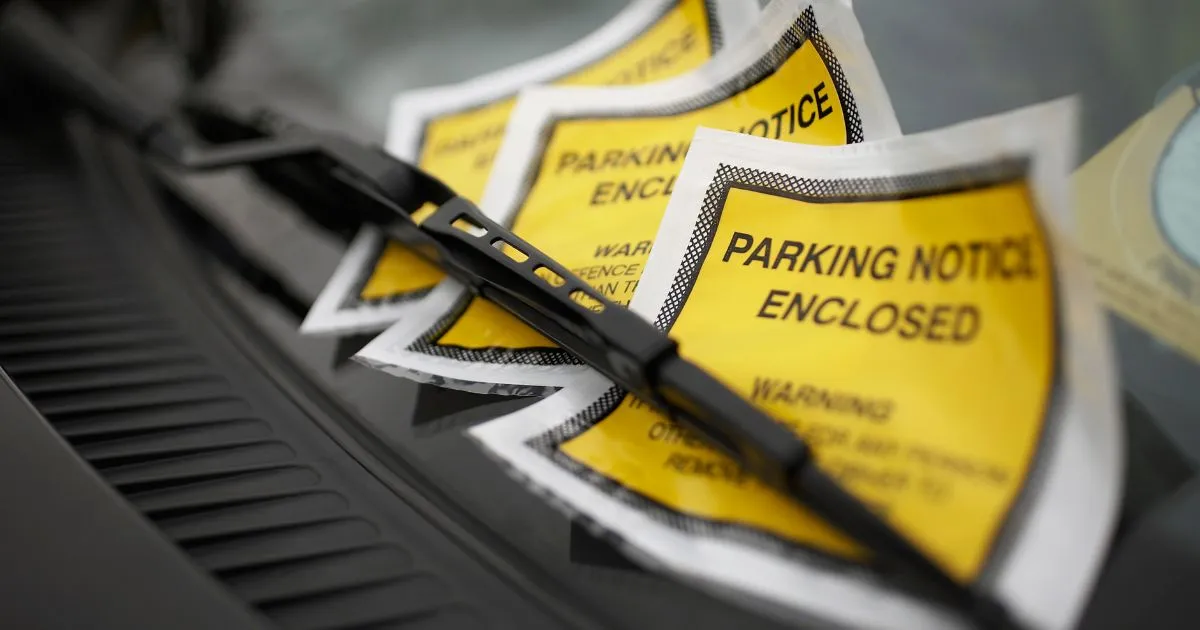 Multiple Parking Violation Notices Issued To A Vehicle