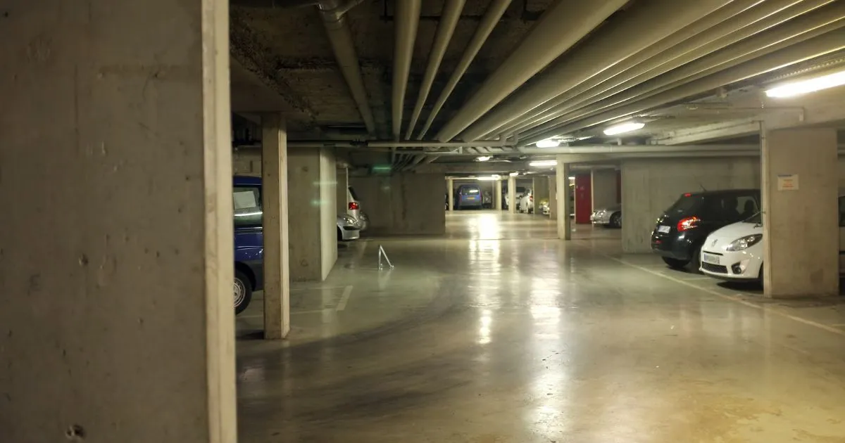 Multiple Vehicles Parked In A Privately Operated Parking Garage Multiple Vehicles Parked In A Privately Operated Parking Garage