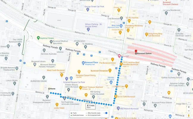 Parking For Rent - Burwood Secure Car Space Close To Burwood Station