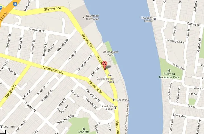 Parking For Rent - Vernon Tce, Teneriffe At Bus & Citycat Terminal Brisbane Cbd