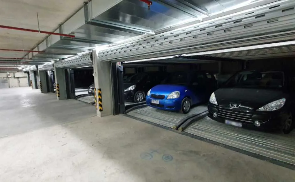 Parking For Rent - Secure Stacker Parking At The Station. Parking For Rent - Secure Stacker Parking At The Station.