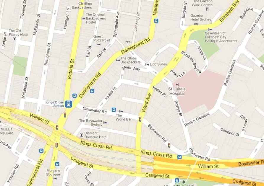 Parking For Rent - Ward Avenue Potts Point Close To Kings Cross Train Station