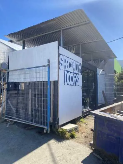 Parking For Rent - Two Shipping Container Site Offices Optional Storage Canopy Parking For Rent - Two Shipping Container Site Offices Optional Storage Canopy