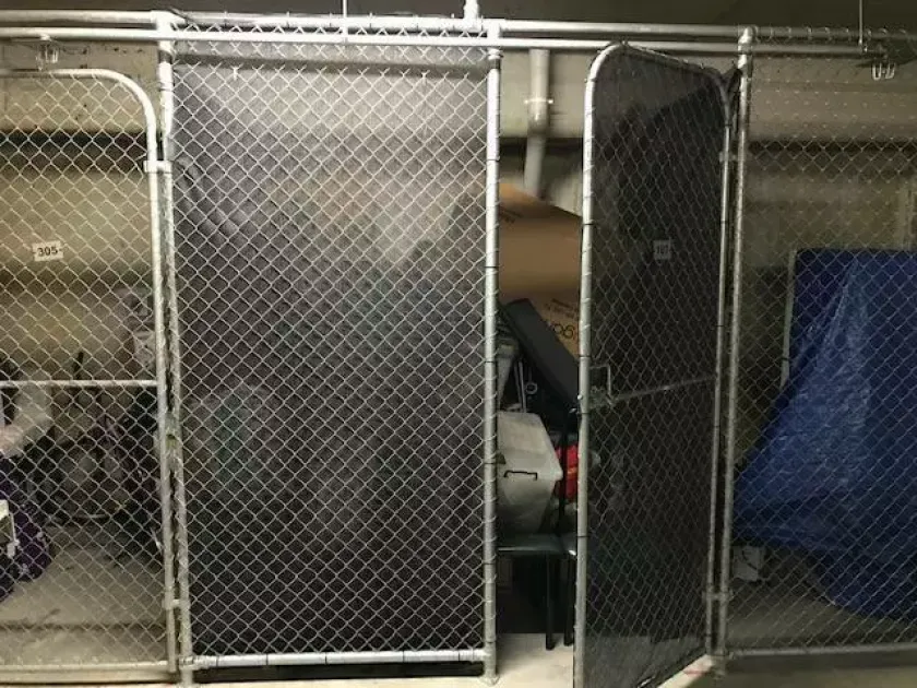 Parking For Rent - Underground Storage Cage To Rent 1.65m Deep