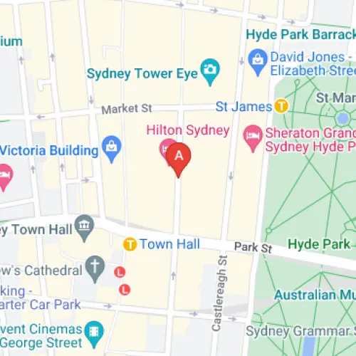 Parking For Rent - No 1 Martin Place Sydney Cbd Car Park