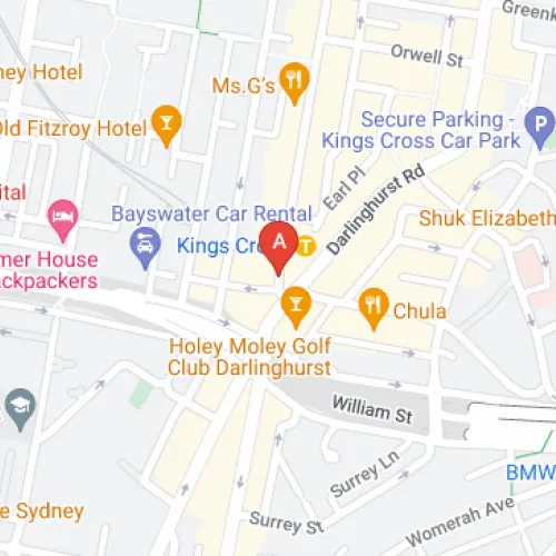 Parking For Rent - Secure Parking Space In Potts Point. 2 Mins Walk From Kings Cross Station