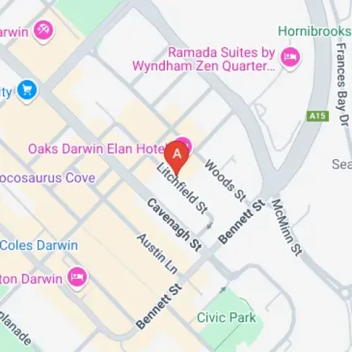 14 Litchfield St, Darwin City NT 0800, Australia