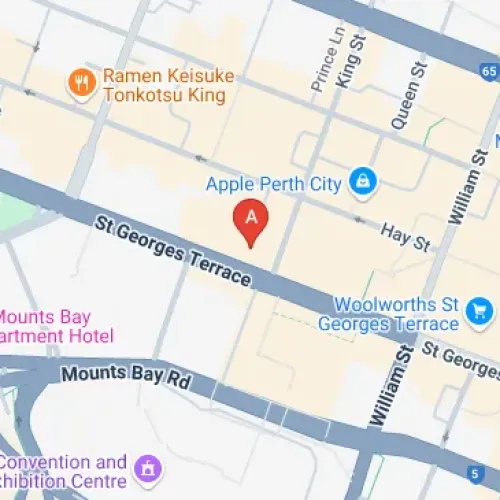182/184 St Georges Terrace, Perth WA 6000, Australia