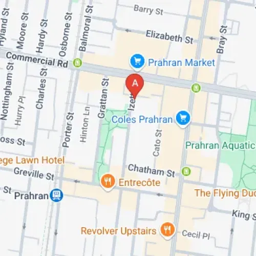 ~ Access Via, 1-13 Wattle St ~, Izett St, Prahran VIC 3181, Australia