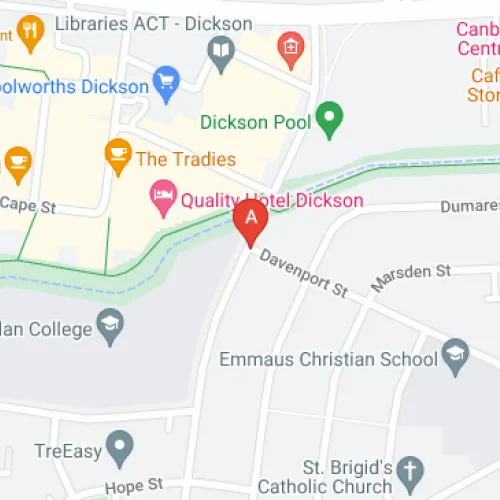 Car Park In Dickson Act