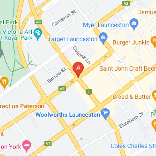 Parking, Garages And Car Spaces Near Launceston Community Legal Center, Level 1/97a York St