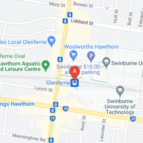 Parking, Garages And Car Spaces For Rent - Glenferrie Centre Hawthorn Car Park