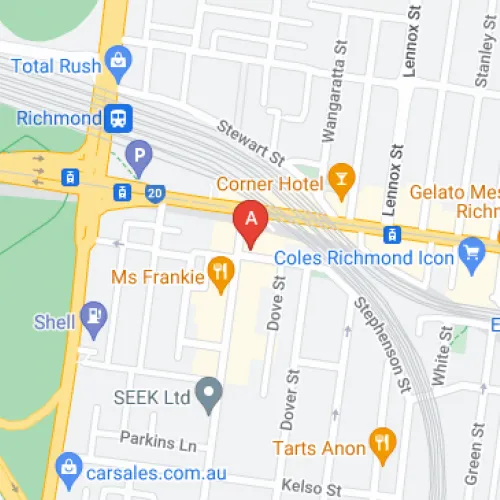Parking For Rent - 1 Stephenson Street, Cremorne Car Park