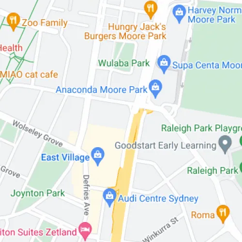 Parking For Rent - 20 Gadigal Avenue Zetland