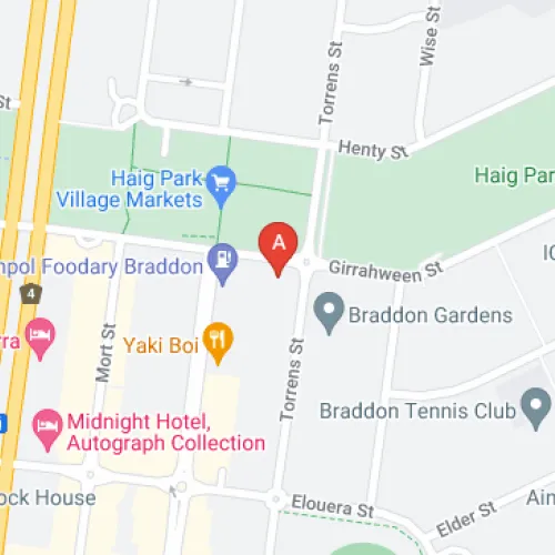 Parking For Rent - 24 Girrahween St Braddon Car Park