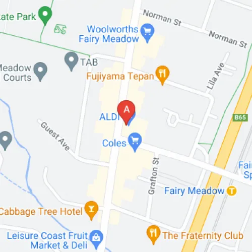 Parking For Rent - Aldi Fairy Meadow Car Park