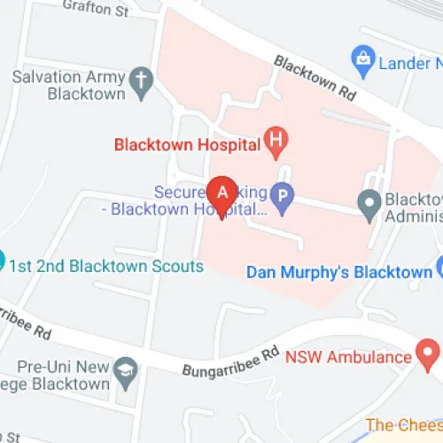 Parking For Rent - Blacktown Hospital Blacktown Car Park