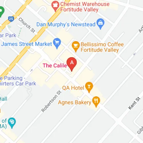Parking, Garages And Car Spaces For Rent - The Calile Hotel Fortitude Valley Car Park
