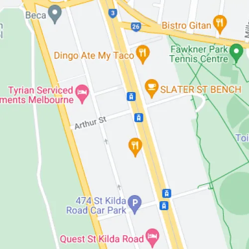 Parking For Rent - Car Park. Safe. 454 St Kilda Rd X Arthur St. X Queens La, Melb. 3004