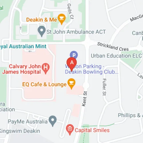 Parking For Rent - Deakin Bowling Club Deakin Car Park