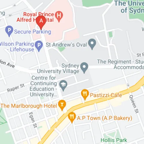 Parking For Rent - Royal Prince Alfred Medical Centre Camperdown Car Park