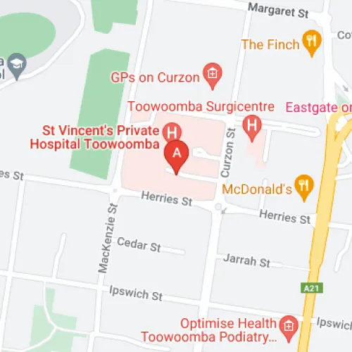 Parking For Rent - St Vincent's Private Hospital, East Toowoomba Car Park