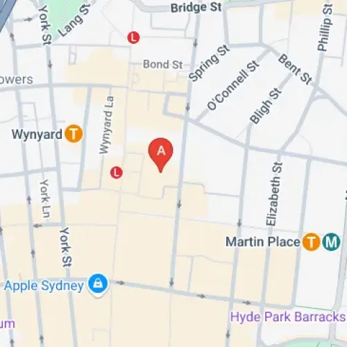 Parking For Rent - Angel Place 123 Pitt St Unreserved Space
