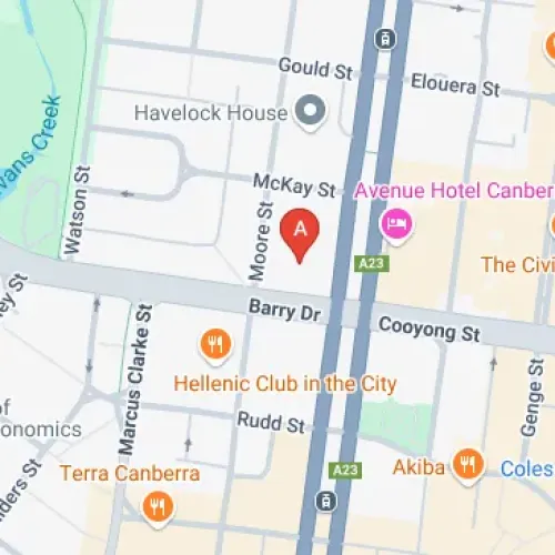 Parking For Rent - Northbourne Avenue Turner Canberra City Undergound Carpark