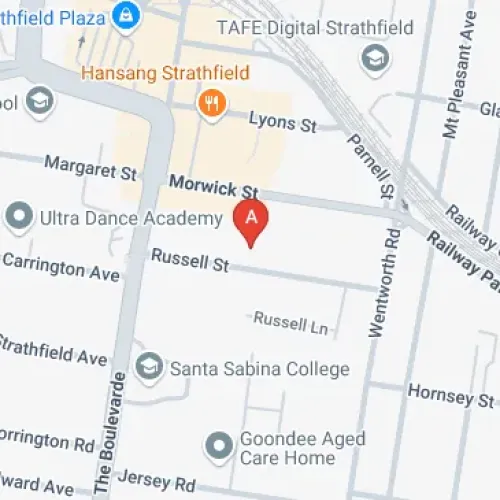 Parking For Rent - Russell Street, Strathfield 