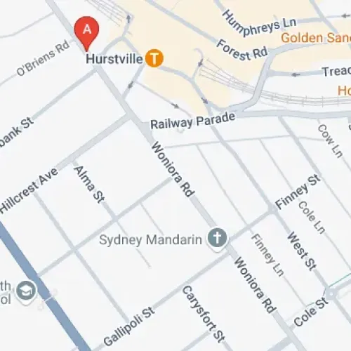 Parking For Rent - Woniora Road Hurstville Undercover Car Spot Near Station