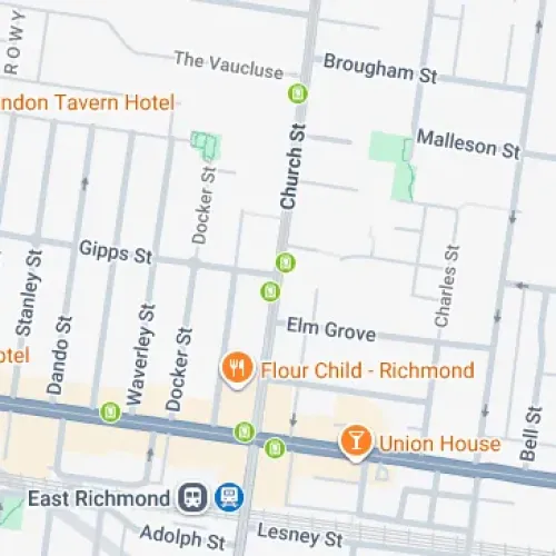 Richmond train station & MCG car park 