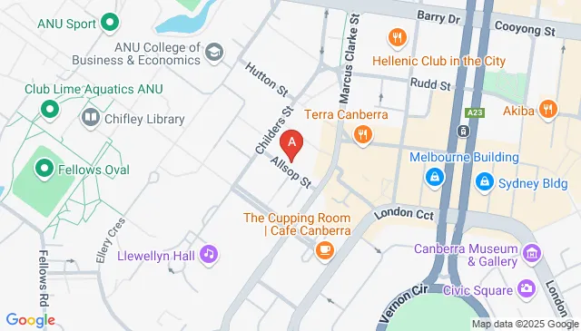 1 Allsop St, Canberra ACT 2601, Australia 1 Allsop St, Canberra ACT 2601, Australia
