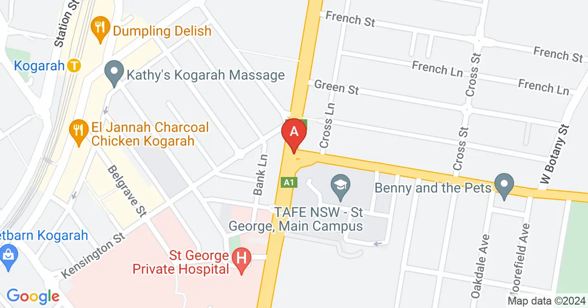 Kogarah area underground car parking space for rent