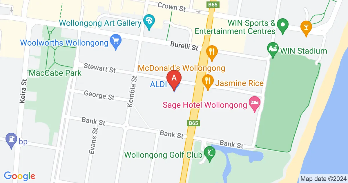Parking For Rent - Aldi Wollongong Car Park