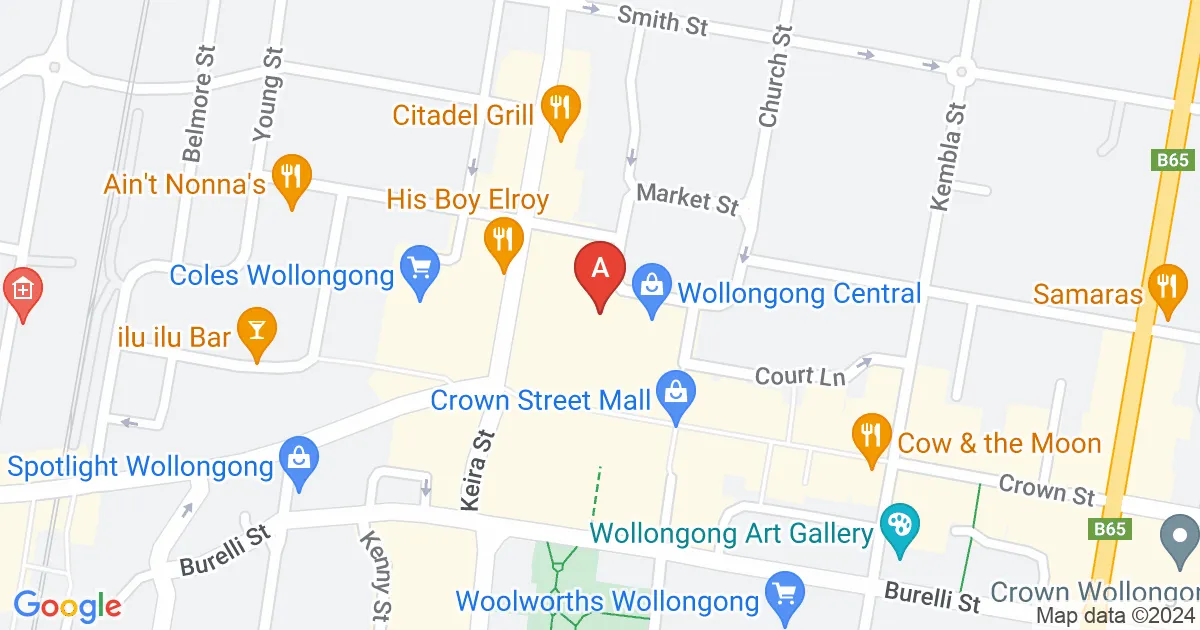 Parking For Rent - Wollongong Central Shopping Centre Car Park - P1 Basement