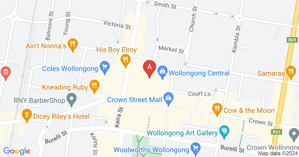 Parking For Rent - Wollongong Central Shopping Centre Car Park - P1 Rooftop