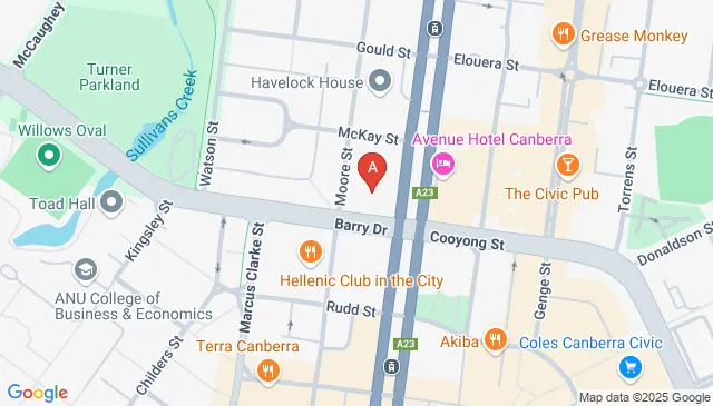 Parking For Rent - Northbourne Avenue Turner Canberra City Undergound Carpark